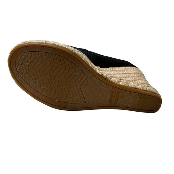 TOMS Women’s Michelle Wedge Sandals – Size 7 – Black - Picture 5 of 5